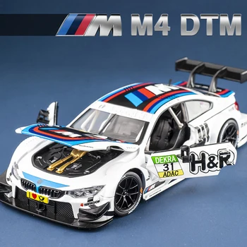 1:24 BMW M4 DTM M6 Le Mans Závodné Auto Zadarmo Krúžiť High Light, Šport Racing Model Auta, Hračky Diecast Kovové Zliatiny, Miniatúrne Repliky