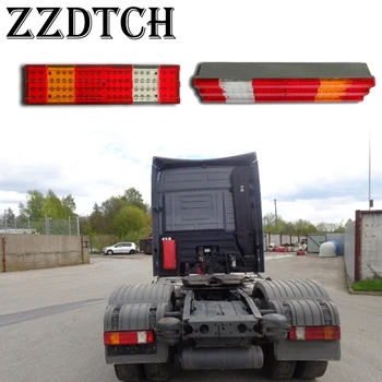 1 KS 24V truck led chvost lampa pre benz actros MP1 MP2 MP3 ATEGO AXOR truck led koncových svetiel E SCHVÁLIŤ 0015436370 0015406270