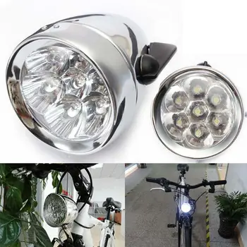 1 ks Vintage Retro Bicykel Bicykel Predné Svetlo Lampy 7 Bike LED Reflektor Jazda na Bicykli Diely Príslušenstvo