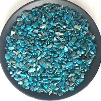 100g Prírodné Modré Kyanite Quartz Crystal Rock Čip, Liečenie Čakier Reiki Štrk, Kameň, Nerasty Vzor Dekorácie Zber