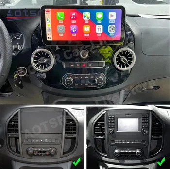 128G autorádia Pre Benz Vito W447 2014 2015 2016 2017 2018 2019-2021 Android Auto Auto Multimediálny Prehrávač, GPS Navigáciu, Vedúci Jednotky