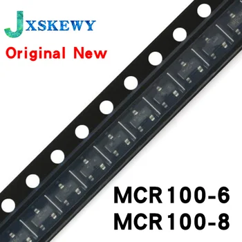 50pcs MCR100-6 SOT-23 MCR16 100-6 1A 400V MCR100-8 SOT-23 MCR100 100-8 MCR1006 nové a originálne IC Chipset