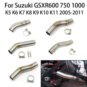 51mm Pre Suzuki GSXR 600 750 GSX-R600 GSX-R750 GSX R 1000 GSXR600 GSXR750 K5 K6 K7 K8 Motocross Výfuku Stredný Prepojenie Potrubia