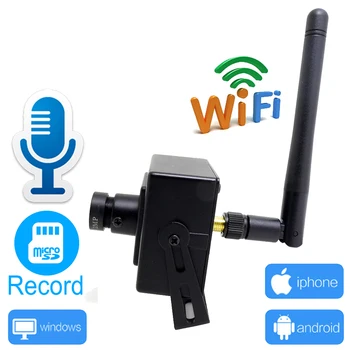 5MP Mini Kamery IP WIFI Audio Full HD Cctv Zabezpečenia s Vysokým Rozlíšením, Bezdrôtový IPCam Dohľadu Onvif Domov Fotoaparátu Pamäťovú Kartu