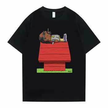 Anime Kresleného Štýlu, Snoop Dogg Grafické Tlače, T Košele Muži Ženy Hip Hop Móda Tričko Tupac 2pac T-shirt pánske Rapper Tees Topy