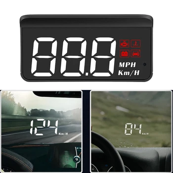 Auto OBD2 GPS Head-Up Display Auto Elektronika HUD Projektor Displej Digitálny Auto Rýchlomer Príslušenstvo pre Všetky Auta