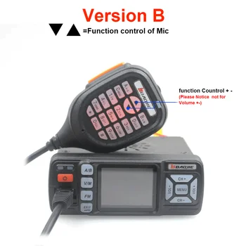 BAOJIE BJ-318 Walkie Talkie 25W Mini Dual Band VHF 136-174MHz UHF 400-490MHz FM Ham Rádio obojsmerné Rádiové 10 km Upgrade z BJ-218