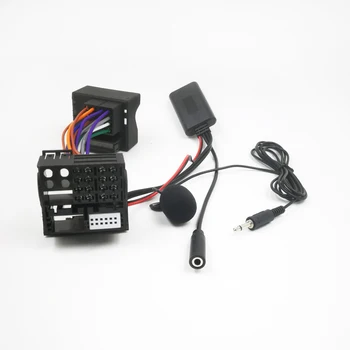 Biurlink na BMW E60 E63 E64 E61 Mini Navi Rádio, Bluetooth, AUX Audio Kábel ISO Postroj Adaper Mikrofón Handsfree Kábel