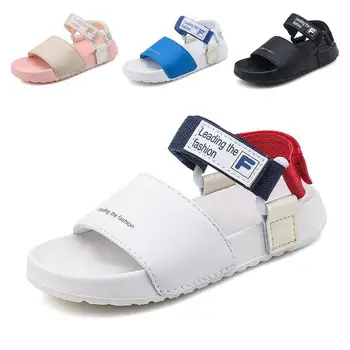 Deti Sandále 2022 Móda Jar Leto Pohodlné Plážové Topánky pre Chlapcov Priedušná Príčinné Vychádzkové Topánky Non-slip Vonkajšie