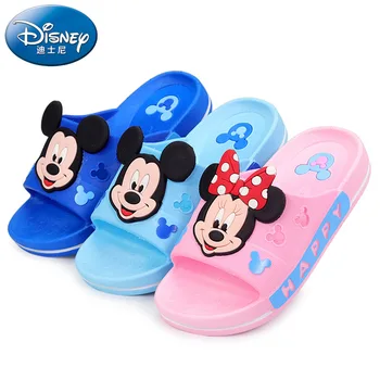 Disney detské papuče Mickey mouse lete chlapci domáce vnútorné sandále dievčatá, baby, sandále a papuče