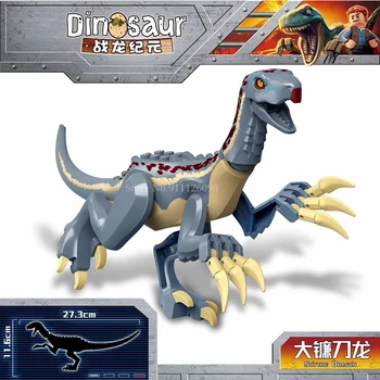 Jurský Svet 2 Stavebné Bloky Dinosaurov Údaje Tehly Tyrannosaurus Indominus I-rex Zostaviť Deti Hračky, Vianočné