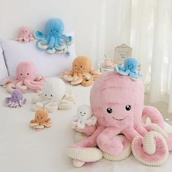 Kreatívne Roztomilý Octopus Plyšové Hračky Octopus Veľryba Bábiky, Plyšové Hračky, Plyšový Malý Prívesok Mora Zvierat, Hračky Pre Deti, Detské Darčeky