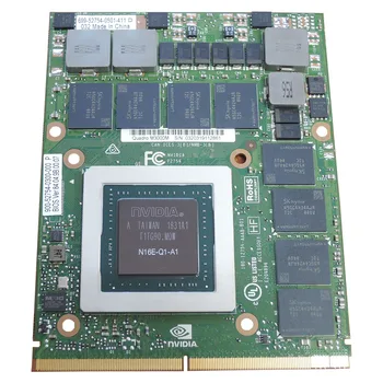 Nové Quadro M3000m 4GB GDDR5 Video Grafická Karta Pre HP zBook 17 G3 Pre Dell Precision 7710 7720 N16E-Q1-A1