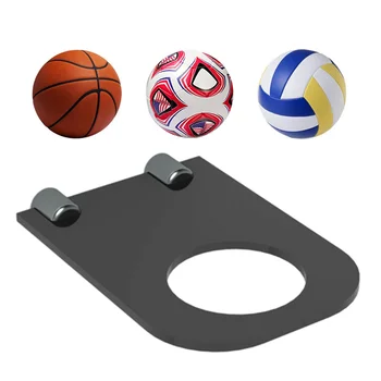 Nástenné Akryl Loptu Displeja, Stojan Na Futbal, Držiak Držiak Obdĺžnikový Rack Basketbal Dekor Ornament Futbal