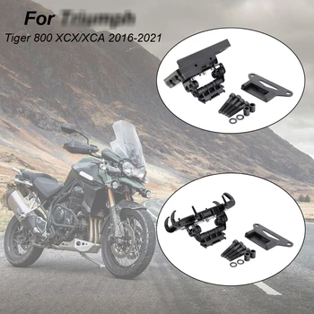 Pre Tiger 800 XCX/XCA 2016-2021 Motocyklové Navigácie Držiak GPS Doska Konzola Držiaka Telefónu, USB 2020 2019 2018 2017