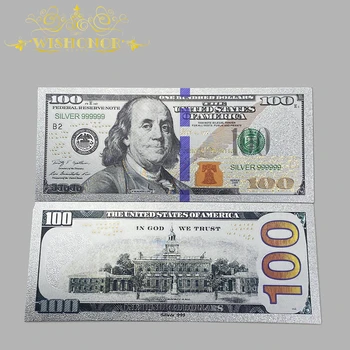 Všetko v Štýle Amerických 100 Dolárových Bankoviek Nové 100 Doláru v 24k Zlatom Na Zber