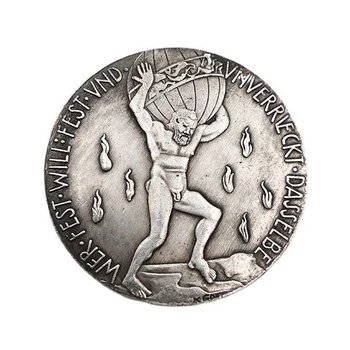 1914 Nemecko Pamätné Mince Kolekciu Suvenírov, Domáce Dekorácie Remesiel Ploche Ozdoby Nemecký Mince