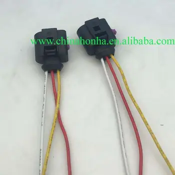 5/10/20/50/100 ks 3 pin/spôsob 1,5 mm 1J0973703 brzdový kľúč Cam Senzor Pigtail Konektor Konektor 1J0 973 703