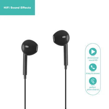 Bezdrôtová Bluetooth Slúchadlá Športové Slúchadlá Hi-Fi, Hudba V Uchu Headest Hovory Slúchadlá S Mikrofónom Pre PC Phone, IOS a Android