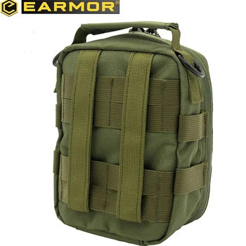 EARMOR Multi-účel taktického MOLLE slúchadlá taška z nylonu taktické kabelka batoh vybavený rôzne taktické doplnky