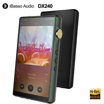 iBasso DX240 ES9038 hifi lossless hudba prehrávač hudby prehrávač hudby WiFi/Air Play/Bluetooth/LDAC/smernica o nebezpečných LÁTKACH/aptX/UAT/MQA AMP1 MK2 MK3