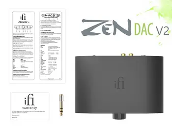 iFi Zen DAC V2 MQA DEKODÉR Ploche Digitálne Analógový Prevodník s USB 3.0 RCA Audio Systém Upgrade Hifi Hudby DAC AMP
