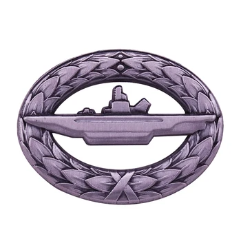 Nemecké Námorníctvo Kriegsmarine druhej svetovej VOJNY Ponorka U-Boot Vojny Odznak S Veniec Dub