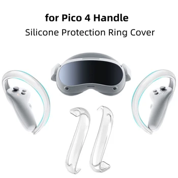 Ochrana Krúžok Kryt pre Pico 4 Silikónové puzdro VR Touch Regulátor Rukoväť Chránič Proti Nárazom pre Pico Neo 4 Príslušenstvo