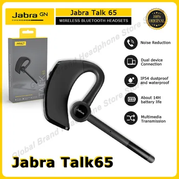 Pôvodné Jabra Talk 65 Bezdrôtové Bluetooth Slúchadlá, handsfree Slúchadlá HD Voice Headset Business slúchadlá Stereo Auto Slúchadlá