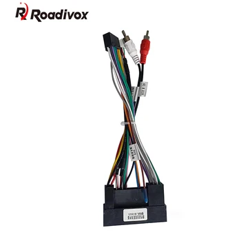 Roadivox Auto Rádio Audio 16PIN Elektroinštalácie Postroj Adaptér Pre KIA Carens IX35 K2/K3/K4/K5 Moc Calbe Drôtu Konektor Postroj