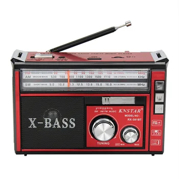 Rx-381bt Triple-band Rádio Vintage Prenosné Plug-in Karty Bluetooth Reproduktor, FM Polovodičových Rádia Portatil Am, Fm Rádio