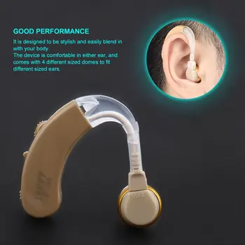 Slúchadlové Zosilňovače Zvuku Nastaviteľný Tón Prenosné sluchadlo Pre Nepočujúcich Starších Super Mini ortable Ucho Namontované Starších sluchadla